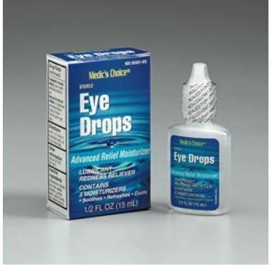 Acme United Eye Lubricant Medic's Choice® 0.5 oz. Eye Drops