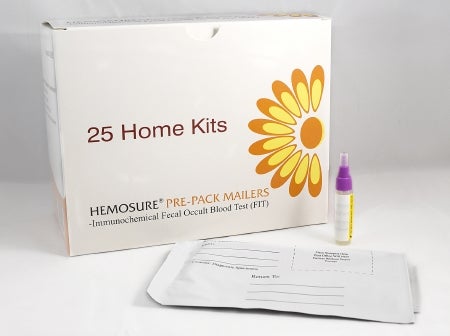Hemosure Home Kit Mailer Hemosure® Collection Tube NonSterile - M-1125445-3510 - Box of 25