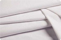 Hospitex / Encompass Group Bed Sheet Regal Touch™ Flat 66 W X 108 L Inch White / White Hem Cotton 55% / Polyester 45% Reusable