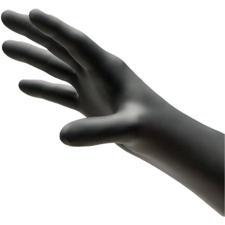 Innovative Healthcare Corporation Exam Glove NitriDerm® Ultra Black Large NonSterile Nitrile Standard Cuff Length Textured Fingertips Black Chemo Tested - M-889782-1534 - Box of 100