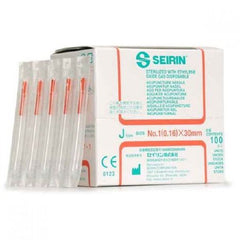 Lhasa OMS Acupuncture Needle Seirin® 30 mm J-Type