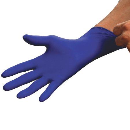 Microflex Medical Exam Glove MICROFLEX® Cobalt® Medium NonSterile Nitrile Standard Cuff Length Fully Textured Blue Not Chemo Approved - M-889900-3191 - Case of 1000