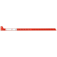 Precision Dynamics Identification Wristband Securline® Bloodband Permanent Snap - M-890014-1215 - Box of 150