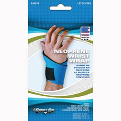 Scott Specialties Wrist Support Wraparound Neoprene / Rubber Left or Right Hand Blue One Size Fits Most