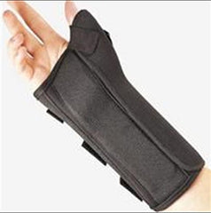 BSN Medical Wrist Brace with Abducted Thumb FLA ProLite® Aluminum / Foam / Nylon / Polyester Left Hand Black X-Small