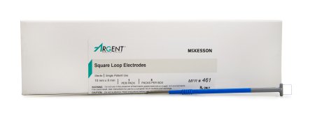 LEEP/LLETZ Electrode McKesson Argent™ 8 X 10 mm Tungsten Wire Square Loop Tip Disposable Sterile - M-890519-2653 - Box of 5