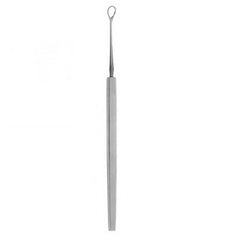 V. Mueller Lens Loop Lewis 5-1/2 Inch Overall Length Stainless Steel, 6 X 8 mm Loop Tip Surgical Grade - M-891121-3687 - Each