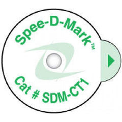 Precision Dynamics Skin Marker Spee-D-Mark™ Green / White 2.3 mm BB - M-891156-4826 - Box of 50