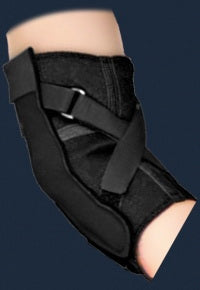 DJO Elbow Brace Large (12 to 13.75 Inch) X-cross Hook and Loop Locking Strap Elbow 12 to 13.75 Inch