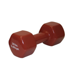 Fabrication Enterprises Dumbbell Hexagon Heads CanDo® 20 lbs.