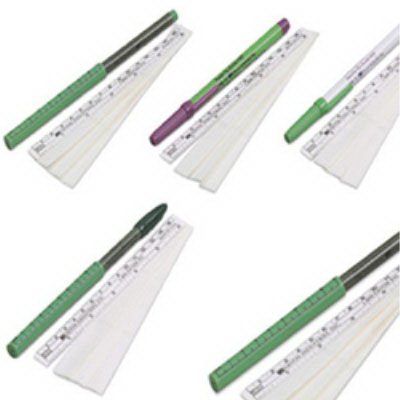 Cardinal Skin Marker Devon™ Gentian Violet Dual Tip With Ruler NonSterile - M-891954-2406 - Case of 100