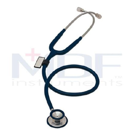 MDF Instruments Direct Classic Stethoscope MD One® Black 1-Tube 30 Inch Tube Double-Sided Chestpiece