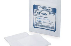 Medical Action Industries Nonwoven Sponge Acti-Gauze® Synthetic Fiber / Polyester 4-Ply 2 X 2 Inch Square Sterile