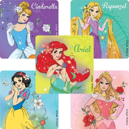 SmileMakers Disney® 100 per Unit Princess Sticker 2.5 Inch