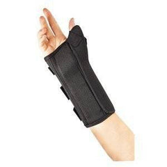 BSN Medical Wrist Brace with Abducted Thumb FLA ProLite® Aluminum / Foam / Nylon / Polyester Left Hand Black X-Large