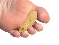 Pedifix Hammer Toe Cushion Prop'R Toes Extra Large Left Foot