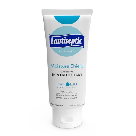 DermaRite Industries Skin Protectant Lantiseptic® Moisture Shield 4 oz. Tube Lanolin Scent Ointment