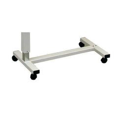 Drive Medical Overbed Table with Vanity Non-Tilt Automatic Spring Assisted Lift 28 to 45 Inch Height Range