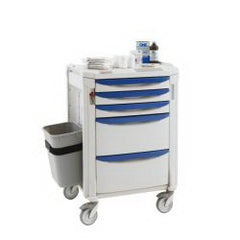 Intermetro Industries Storage Dressing Cart Flexline™ 42 Inch