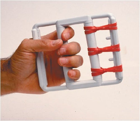 Complete Medical Hand Exerciser Rubber Band White / Red Light