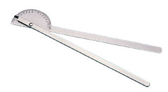 Goniometer Jamar Stainless Steel 14 Inch 180° Inches and Centimeters
