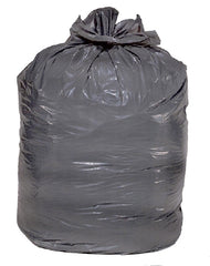 Colonial Bag Corporation Trash Bag Silver Steel 55 gal. Silver LLDPE 1.70 Mil. 39 X 56 Inch X-Seal Bottom Coreless Roll - M-893643-4975 - Case of 50