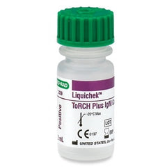 Bio-Rad Laboratories Unassayed Control Liquichek™ ToRCH Plus IgM Positive Level 3 X 2 mL