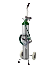 Mada Medical Products Mada Medical Oxygen Resuscitator Kit on Cart (Empty) Size E Aluminum