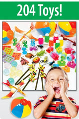 Medibadge Kids Love Stickers® 204 per Unit Super Kid Sampler of Toy Prizes Toy Chest