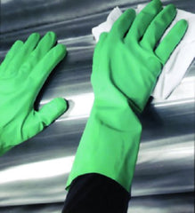 Medical Safety Systems Utility Glove Large Nitrile Green Straight Cuff NonSterile - M-894963-4901 - Pair