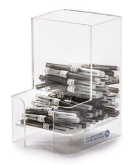Market Lab Inc Needle Dispenser MarketLab Clear Acrylic Manual Surface Mount - M-895035-4220 - Each