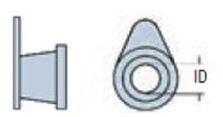Olympus America Inc Ear Ventilation Tube Collar Bobbin® Bobbin 1.14 mm Inner Diameter Fluoroplastic - M-895064-1698 - Box of 6