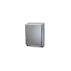 RJ Schinner Co Paper Towel Dispenser San Jamar® Chrome Finish Steel Manual 500 Count Wall Mount - M-895071-3970 - Each