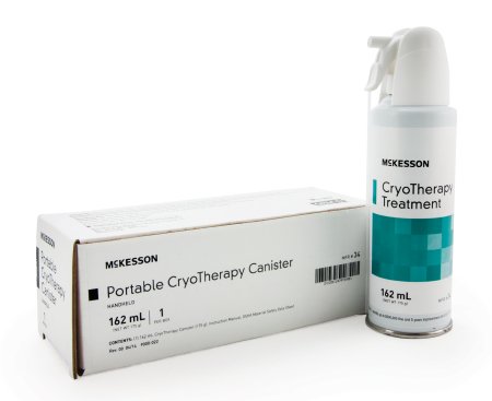 Cryosurgical Replacement Canister McKesson 162 mL Nonhazmat / Nonflammable - M-895111-1763 - Box of 1