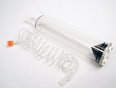 Bracco Diagnostics CT Single Syringe Kit 200 mL syringe, 60 inch coiled tubing, and fill straw EmpowerCT® & EmpowerCTA® Injector Systems