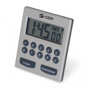 Component Design Electronic Alarm Timer Kitchen Timer CDN® 10 Hours LCD Display