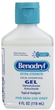 Johnson & Johnson Consumer Itch Relief Benadryl® 2% Strength Gel 4 oz. Tube
