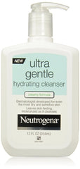 Johnson & Johnson Consumer Facial Cleanser Neutrogena® Ultra Natural Cream 12 oz. Pump Bottle Unscented