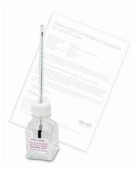 PANTek Technologies LLC Liquid-in-Glass Thermometer Enviro-Safe® Celsius -30° to +1°C Partial Immersion Free-standing Does Not Require Power