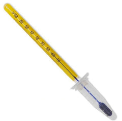 Market Lab Inc Liquid-in-Glass Thermometer Celsius 18° to 60°C Partial Immersion Does Not Require Power