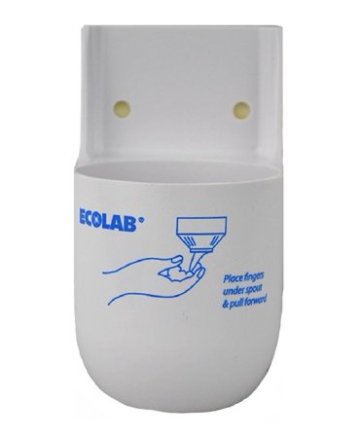 Ecolab Wall Mount Bracket for 15 oz. Quik-Care Wall Mount - M-897323-4175 - Case of 12