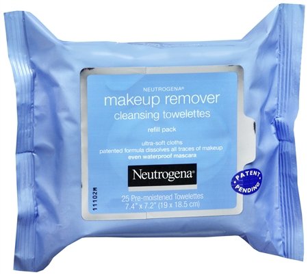 Johnson & Johnson Consumer Makeup Remover Neutrogena® Wipe 25 per Pack Soft Pack Scented