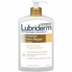 Johnson & Johnson Consumer Hand and Body Moisturizer Lubriderm® Intense Skin Repair 16 oz. Pump Bottle Scented Lotion