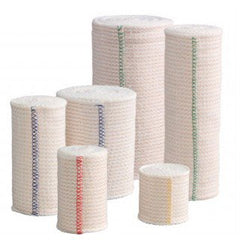 Cardinal Elastic Bandage Cardinal Health™ 6 Inch X 15 Yard Standard Compression Double Hook and Loop Closure White NonSterile