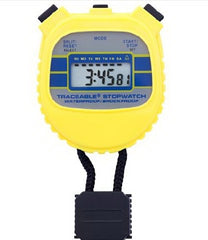 Cole-Parmer Inst. Digital Stopwatch Shockproof, Waterproof Traceable® 24 Hours Digital Display