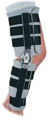 DJO Knee Immobilizer DonJoy® Short Strap Closure Left or Right Knee