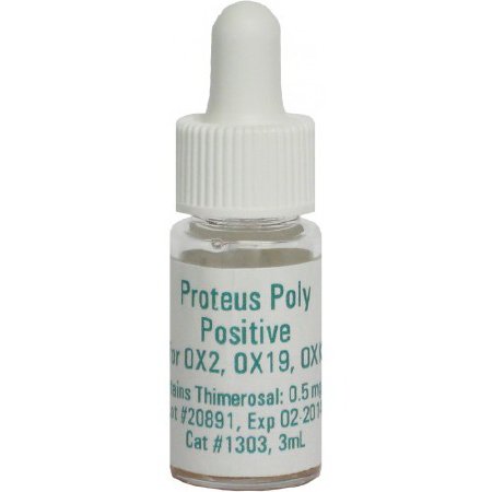Germaine Laboratories Inc Antiserum Febrile Tests Proteus For Proteus OX2, OXK, and OX 3 mL