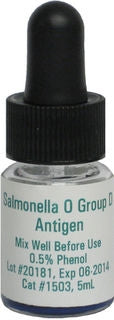 Germaine Laboratories Inc Antigen Salmonella H o 5 mL