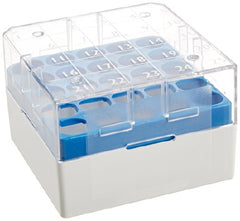 Globe Scientific Storage Box BioBox™ Blue Polycarbonate 2 X 3 X 3 Inch - M-898239-4846 - Box of 8