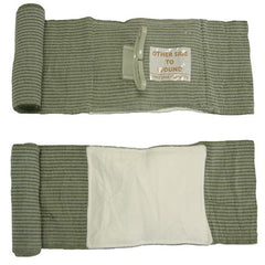 PerSys Medical Trauma Pressure Dressing with Wrap Israeli 4 X 63 Inch Standard Compression Closure Bar Olive Drab 4 X 7 Inch Pad Sterile